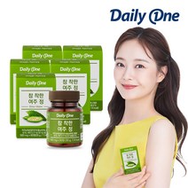 데일리원 전소민 여주 정 안전한 농축 분말 98.6% 500g 60정, 5통