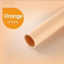 사진 작가를위한 Pvc 배경 사진 촬영 스튜디오 제품 사진 촬영 소품 검은 반사 사진 배경 사진, [03] Orange 50x50cm, 03 Orange 50x50cm