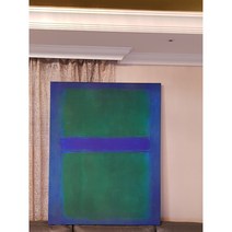 (초대형)마크로스코 mark rothko 그린블루 인테리어 팝아트 액자, +39000
