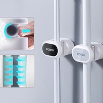 마대걸이 스마트 부착식 대걸레 걸이 다용도 홀더, 색상|그레이