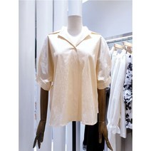 지고트 [지고트-JM6E0BL43] 가오리핏 셔츠카라 블라우스