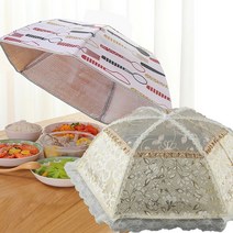 큰 대형 밥상보 밥상덮개 원터치 보온 음식덮개 77cm, 7_망사A 77cm-1229787