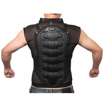 어깨 보호대 골프 헬스 야구 농구 배구 등 통증 오토바이 body armor jacket 남자 오토바이 갑옷 motocross spine chest shoulder 오토바이 백, L