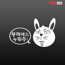 토빗 블랙박스 경고 데칼스티커 TKBL-09 경고스티커 기아 현대 쉐보레 쌍용, 블랙, 블랙