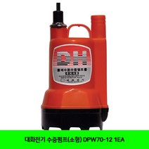 CT 대화전기 수중펌프(소형) DPW70-12 1EA(5290741), 단일 수량