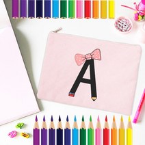 드로잉 일러스트 케이스 보관 교사 선물 개인 연필 케이스 초급 펜 가방 파우치 화장품 학교 사무실 문구, 01 W18293-TBPK-D