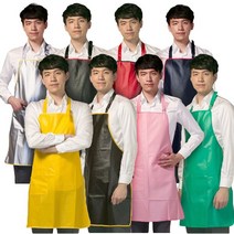 요들/비닐 앞치마/미용/미용실/가운/유니폼/3122/3123/3124/3125/3126/3127/3132/3133/겉:폴리우레탄 100%, 3125 네이비