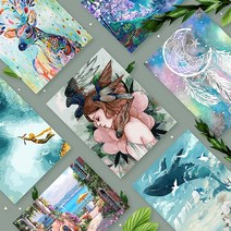 하루클래스 DIY 패브릭형 보석십자수 세트, C114.타워 브릿지(중형)