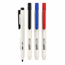 모리스 저스트클릭 네임펜S/1타12입, 1, 레드