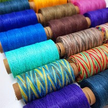 0.7mm 50m 미니햄프 햄프끈 가죽공예실 햄프실 마끈 매듭공예 폴리싱햄프 팔찌끈 (47color), 39.C.Blue041
