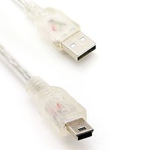 USB 2.0 케이블 AM-Mini5P 노이즈필터케이블 캠코더 카메라 외장하드등 연결 1.5m~5m 103105, 1.8m