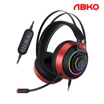 앱코 N620 가상 7.1 ENC MIC 게이밍 헤드셋, 1