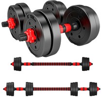 빼다 무게조절 덤벨 바벨 세트, 10kg 케틀벨손잡이없음