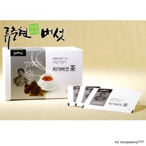 류충현 차가버섯차 1.5 30티백 원료의 맛과 향이 산 건강 식품 버섯 선물 차, 단품