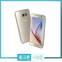 삼성 갤럭시S6 중고 휴대폰 중고폰 공기계, 블루토파즈, 갤럭시S6 64G A등급, 64GB
