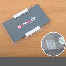 주차케이스 주차증케이스 하이패스카드 출입증케이스 주차카드케이스, 흡착판
