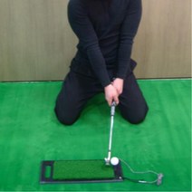 스트라이크 골프 폼 자세 스윙연습기 실내용 골프연습장매트 골프클럽 골프연습장, 상급자그립