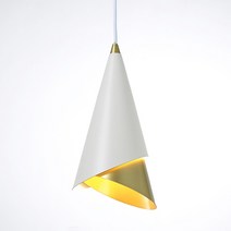 라메르 1등 펜던트 식탁등 주방등 포인트 인테리어 북유럽 조명 전구포함, 화이트, 전구색(노란색)