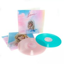 테일러스위프트 LP Lover 앨범 핑크 블루 컬러 바이닐 Taylor Swift