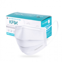 [100매]제이팀 맘하트 KF94 덴탈형 / 화이트 대형 성인용 평판형 3중차단 귀안아픈 숨쉬기편한 황사방역 보건용 100매, 50매입, 2개