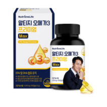 뉴트리원 라이프 알티지 오메가3 프리미엄 맥스, 100정, 4개