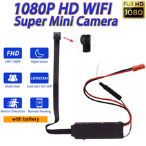 사이드블랙박스 화물차 3채널 블랙박스 mini camera wifi 휴대용 카메라 ip p2p 무선 micro webcam spia hidden camcorder hd 호환, 표준 카메라, 카메라만