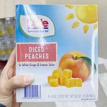 DOle 컵복숭아 113gx8입 x 1개, 단품, 단품