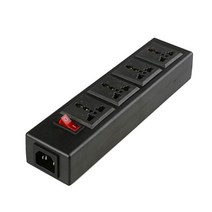 타워 멀티탭 짧은 범용 4 소켓 C14 AC 커넥터 스위치 EU 미국 호주 영국 이탈리아 남아프리카 인도 PDU 전, 한개옵션1, 05 Only  Socket