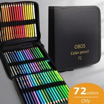 프리즈마 색연필 150 132 48 72색 72120200 pcs 컬러 연필 세트 수채화 드로잉 연필 연필 케이스 드로잉 스케치 미술 용품, 72 유성