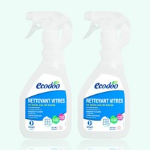 에코두 차량/실내/인덕션 유리세정제 무향 500ml, 2개