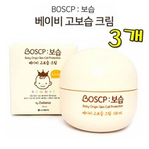[UNIQ] 촉 촉 !! 베 비 언 스 B O S C P 베 이 비 고 보 습 크 림 1 0 0 m l 유 아 크 림, 3개, 100ml