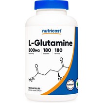 뉴트리코스트 L 글루타민 캡슐 800mg 180정, 1개, 180 정