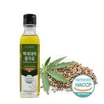대마종자유 180ml HACCP 인증 저온압착착유 햄프씨드오일 햄프씨드유, 180ml×3+1병