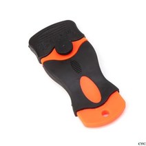 실리콘 제거기 실리콘 제거기 스크래퍼 플라스틱 손잡이 면도기 스크레이퍼 세라믹 유리 오븐 창 착색 도구 1.57 quot블레이드, 1