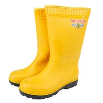 빅토스 내산 내화학장화 250-290mm 물샘방지 미끄럼방지 와이드토캡 작업화 방수조리화