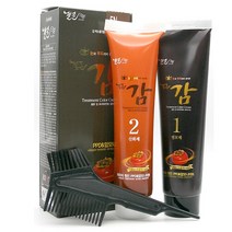 젤존 감 트리트먼트 컬러 크림 염모제, 1개, 3N 어두운갈색
