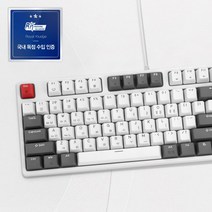 로얄클루지 RK987 RGB LED 체리 게이밍 기계식 키보드, RK987 청축