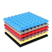 흡음보드 템바보드 에어 rpp 방음벽 설치 가정용방음부스 벽 부착체 흡음면 자점 소음방지기, 보라 3cm 1장