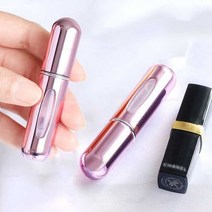 픽W43FA42도매 여행용 스프레이 샘플병 미니 휴대 향수 공병 5ml 미프레이 용기, 핑크