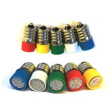 LED꼬마전구E12 2W 6V 12V 18V 24V 30V 48V 110v 220v, 녹색, LED 꼬마전구 110V