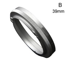 롤레이 렌즈 커버 롤라이플렉스 베이 필터 카메라용 37mm 나사 보호 U1Y0 BAY1 2 3 BayII BayIII Bay B2, 02 39mm Ring, 없음