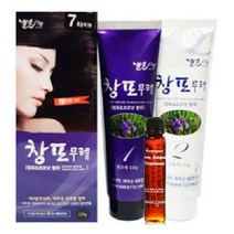 창포 무레 트리트먼트 칼라크림 헤어컬러 (앰플증정), 1N, 1개