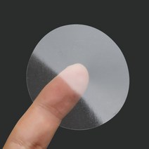 굿패키징 봉합 봉인 포장 스티커 투명 원형 (2cm 2.5cm 3cm 3.5cm 4cm 5cm), 2. 지름 2.5cm / 168매(56매 x 3장)