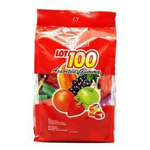 코코아랜드 LOT100 구미어쏘티드젤리, 84g, 10개
