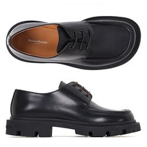 [메종마틴마르지엘라] [명품]마르지엘라 23SS 블랙 아이비 더비 슈즈 S57WQ0163