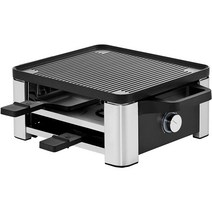 라클렛 라끌렛 WMF 로노 4인용 무광 스테인리스 스틸 전기그릴-584989