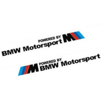 개굿카 BMW 전용 M라인 차량용 데칼 스티커 양방향 세트, 블랙, 1세트