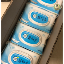 깨끗한나라 페퍼민트 물티슈 캡형, 1개, 20팩