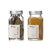 라온 (오가닉 향신료 모음)월계수잎 10g＋커리 파우더 믹스 80g, 상세페이지 참조