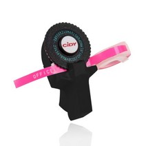 휴대용 라벨 프린터 미니 수동 메이커 DIY 3D 엠보싱 라이터 타 플라스틱 테이프, 2